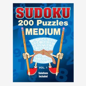Sudoku 200 Medium Puzzles - Volume 1